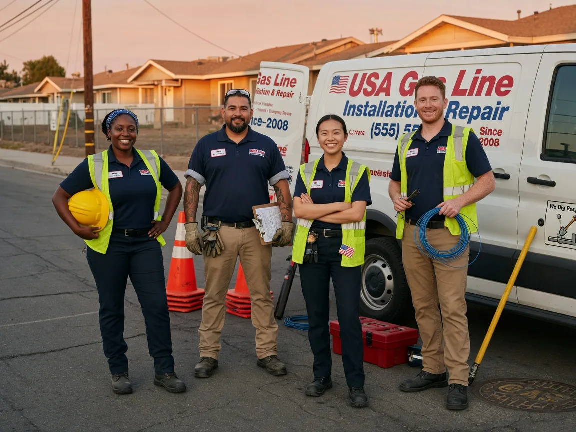 Gas Line Installation company in Cedarbluff, MS